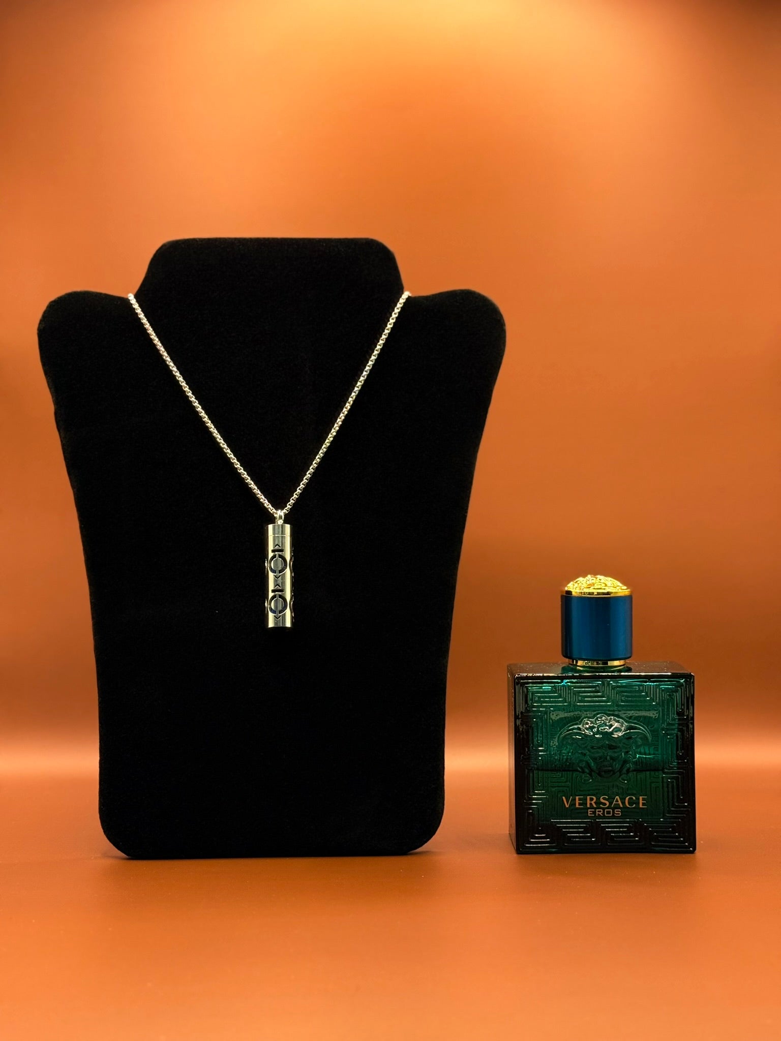 Versace Eros EDT & Scent Necklace