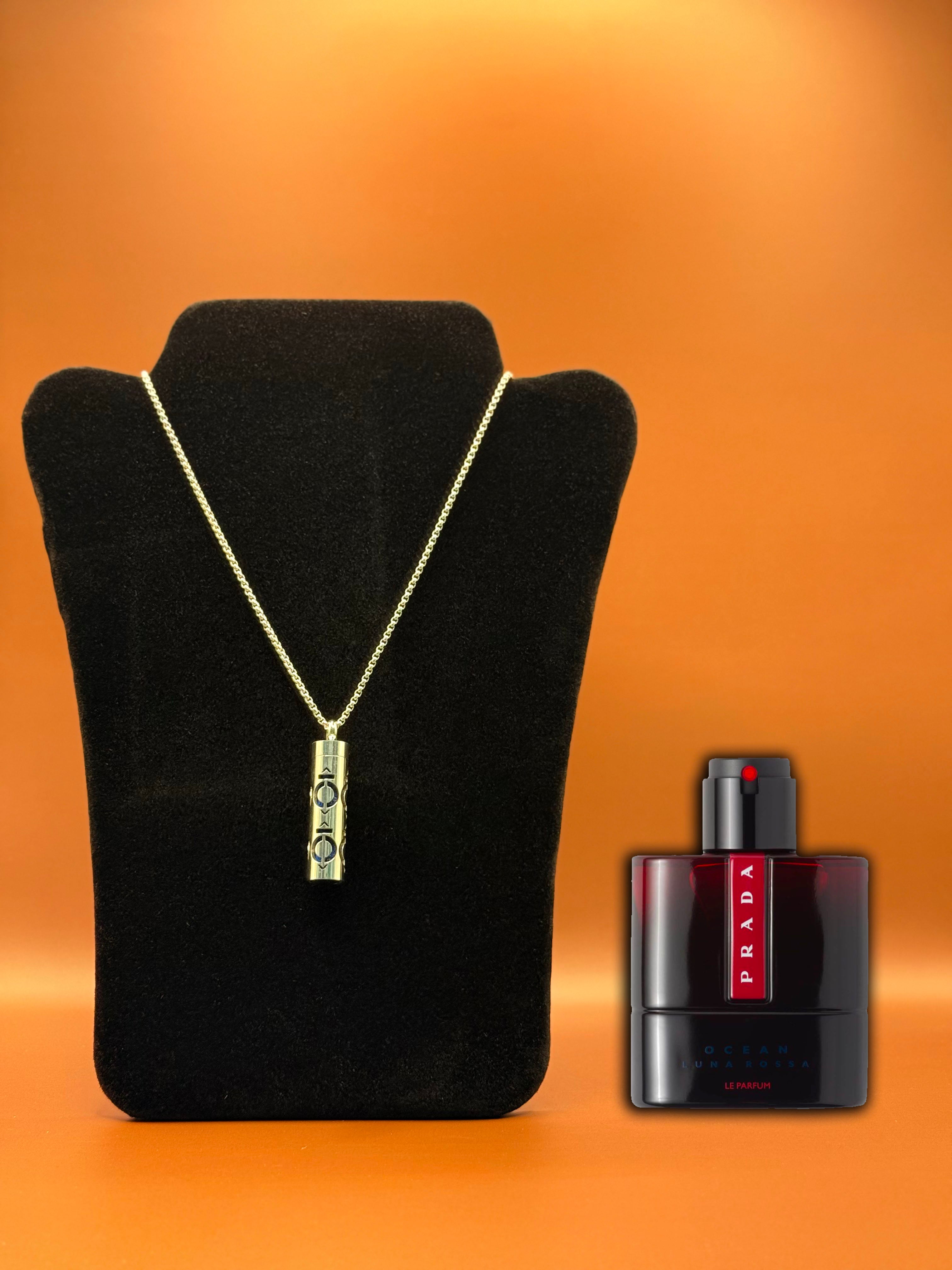 Prada Luna Rossa Ocean EDT & Scent Necklace