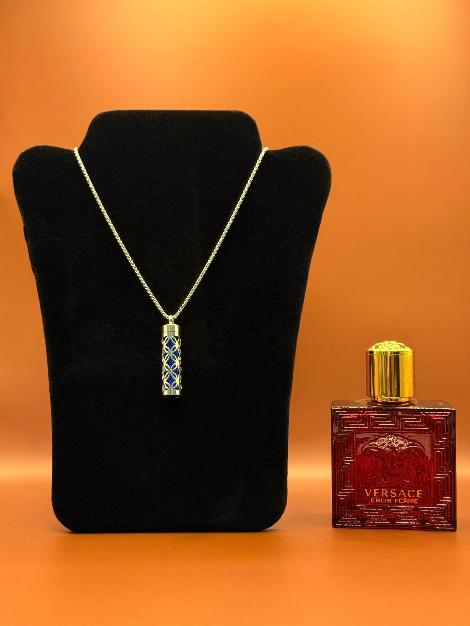 Versace Eros Flame EDP & Scent Necklace